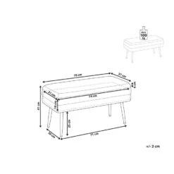 DURHAM - Bankje - Roze - Fluweel -Meubelwinkel 9456deecdf3d4dbb97d4f2e900220509