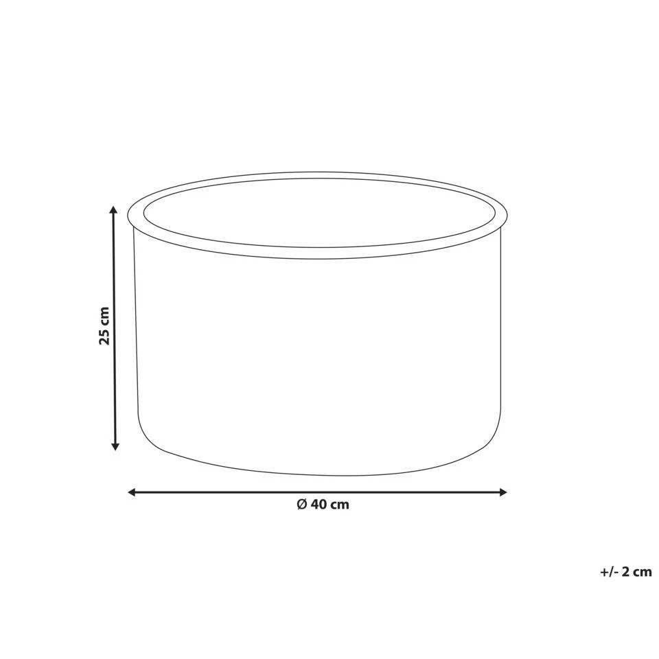 ZIKRIA - Poef - Lichtbeige - Fluweel 6 ZIKRIA - Poef - Lichtbeige - Fluweel - Afbeelding 4