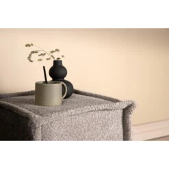 Fjôrd Poef Grijs Bouclé - 40x40x38cm - Scandinavisch - Poef Castine - Giga -Meubelwinkel 98d78ed31a06406ea0156e4f2ffcf1ef