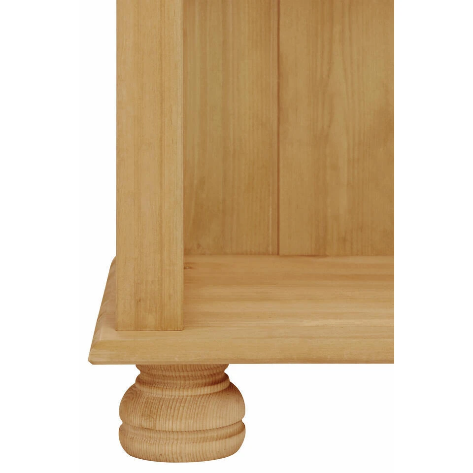 Mette - Hoge Boekenkast In Natuurlijk Grenen 5 Mette - Hoge Boekenkast In Natuurlijk Grenen - Afbeelding 3