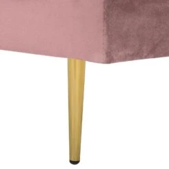 MIRAMAS - Chaise Longue - Roze - Rechterzijde - Fluweel -Meubelwinkel 9eadb89de0b4437881b0aa99b06b24b2