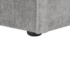 HELLNAR - Ottomaan - Grijs - Polyester -Meubelwinkel 9f3ad0efefdf469d8001a01e7428941a