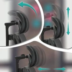 CLP Bureaustoel Bryden Chroom Frame - Kunststof - Zwart -Meubelwinkel 9fbb45dba7a844349567ac59c097adb1