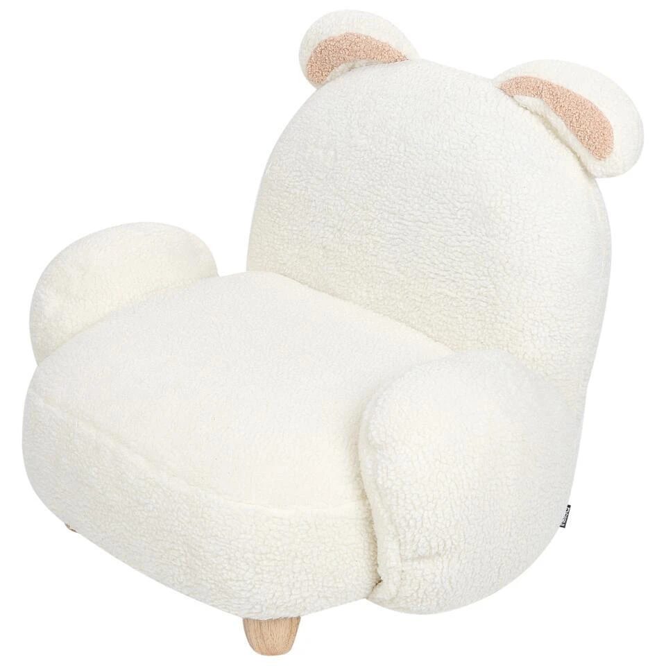 KANNA - Kinderstoel - Wit - Nepbont 10 KANNA - Kinderstoel - Wit - Nepbont - Afbeelding 8