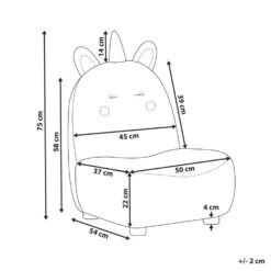 LULEA - Kinderstoel - Roze - Nepbont -Meubelwinkel a42e22c6a6474cb996e667d3d97f48f6 1