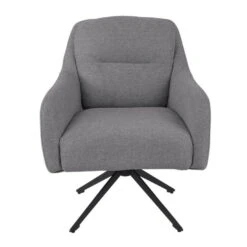 Fauteuil Draaibaar - Stof Taupe - 75x70x85cm - Matthias 11 Fauteuil Draaibaar - Stof Taupe - 75x70x85cm - Matthias -Meubelwinkel a7937966829a40b790e1f0f87a754961
