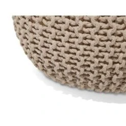 CONRAD - Poef - Beige - Katoen 13 CONRAD - Poef - Beige - Katoen -Meubelwinkel a8264796f6ad435d8bf363d1378fed89