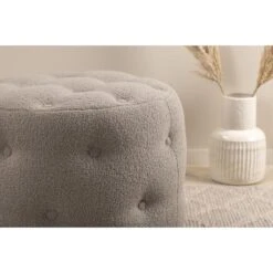 Svea - Juno Hocker - Teddy - Grijs -Meubelwinkel aa6fa0f8560a4c44917e01f0cac79f84