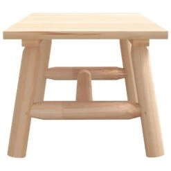 VidaXL - Salontafel - Naturel - Massief Vurenhout - 90x50x41 Cm -Meubelwinkel abfe5f0ba90e4145a0528150340b69fe