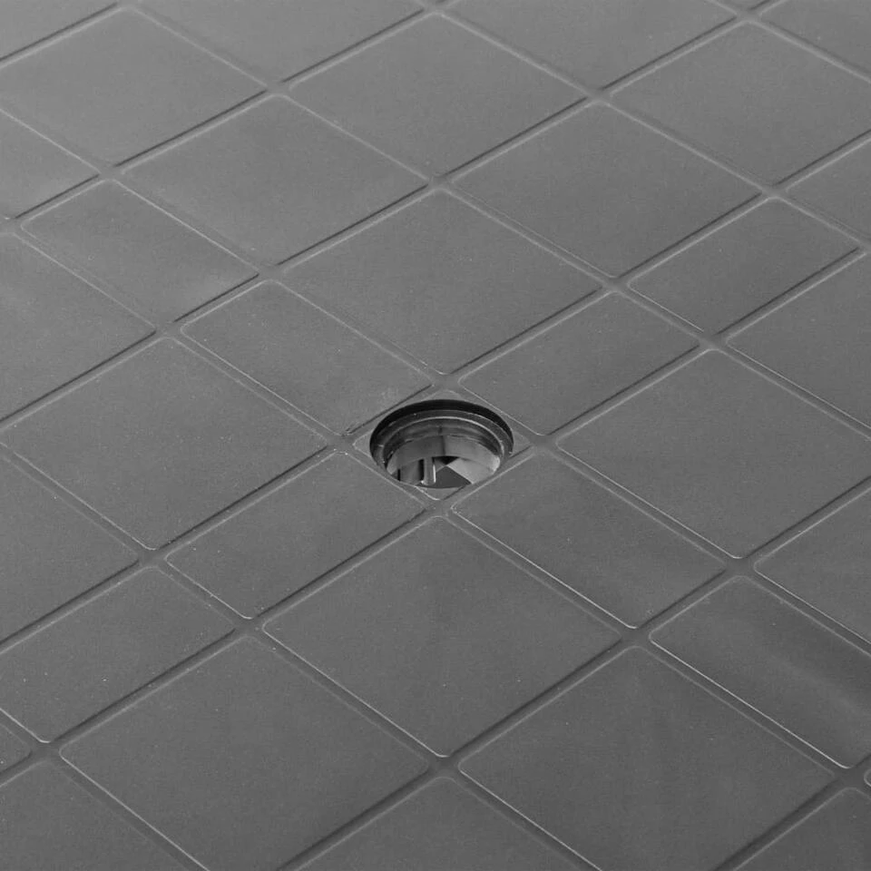 VidaXL Tuintafel 80x75x72 Cm Kunststof Antraciet 5 VidaXL Tuintafel 80x75x72 Cm Kunststof Antraciet - Afbeelding 3