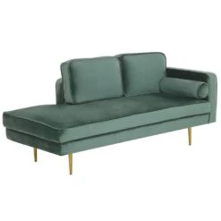 MIRAMAS - Chaise Longue - Groen - Rechterzijde - Fluweel 13 MIRAMAS - Chaise Longue - Groen - Rechterzijde - Fluweel -Meubelwinkel b066ffb42d004f48b6cfd81dad733cc3
