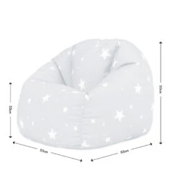 Icon Kinderzitzakken Sterrenhemel - Grijs 12 Icon Kinderzitzakken Sterrenhemel - Grijs -Meubelwinkel b16faa846b90429f9f8aebef15cf3a08