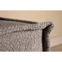 Fjôrd Poef Grijs Bouclé - 40x40x38cm - Scandinavisch - Poef Castine - Giga -Meubelwinkel b19fdeaf26ac422b813c4416ea0472ae
