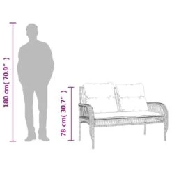 VidaXL - Loungeset - Beige - Poly Rattan -Meubelwinkel b48453c8100242afb7c49e5113fe35bf