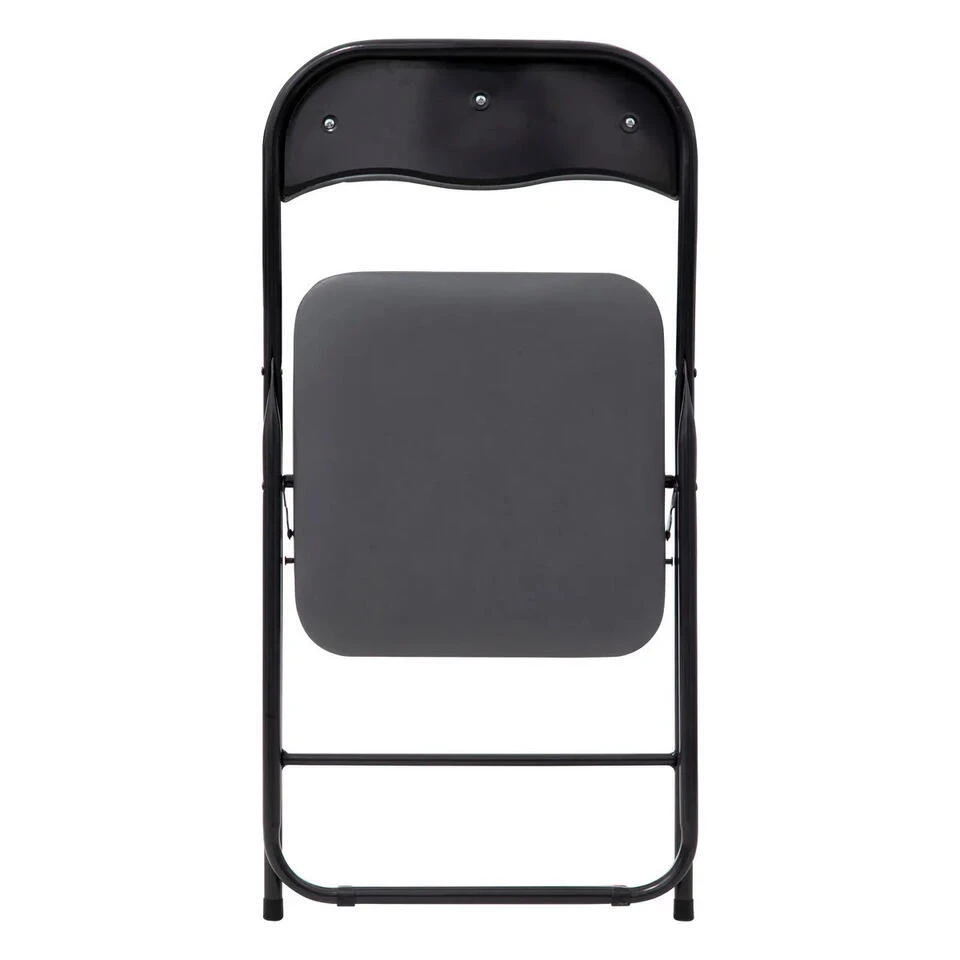 5Five Klapstoel Met Pvc Zitting - Grijs - 44 X 48 X 79 Cm 4 5Five Klapstoel Met Pvc Zitting - Grijs - 44 X 48 X 79 Cm - Afbeelding 2