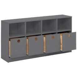 Alpi - Boekenkast Met 4 Laden In Grijs Grenen 9 Alpi - Boekenkast Met 4 Laden In Grijs Grenen -Meubelwinkel b878a15889974c6a960311a093b737b2