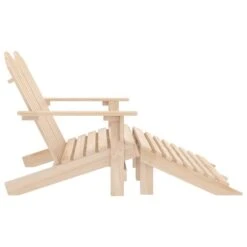 VidaXL - Tuinstoel 2-zits Adirondack - Bruin - Hout - Met Voetenban -Meubelwinkel b8dd01a6e84e4112aedca22cfed11ad9