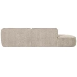 WOOOD Polly Chaise Longue - Polyester - Zand - 71x258x105/150 11 WOOOD Polly Chaise Longue - Polyester - Zand - 71x258x105/150 -Meubelwinkel beaee518efc2443991079d4753747f25