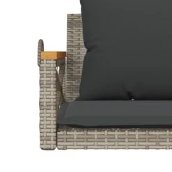 VidaXL - Schommelbank - Grijs - Poly Rattan - 62 X 109 X 40 Cm 18 VidaXL - Schommelbank - Grijs - Poly Rattan - 62 X 109 X 40 Cm -Meubelwinkel becb456cbef943f2bb09aff319990dab