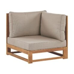 TIMOR II - Tuinhoekbank 2-zits - Lichthout - Gecertificeerd Acaciahout -Meubelwinkel c1a175bdcab14017b180905566cc8101