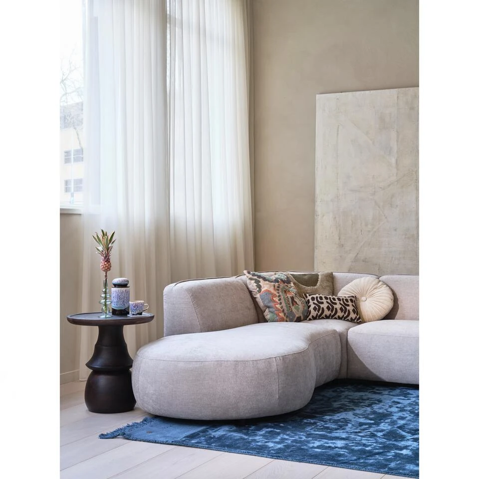 WOOOD Polly Bank Links- Polyester - Zand - 71x353x150/245 7 WOOOD Polly Bank Links- Polyester - Zand - 71x353x150/245 - Afbeelding 5