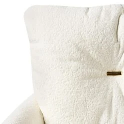 ALPINE - Bureaustoel - Gebroken Wit - Bouclé 18 ALPINE - Bureaustoel - Gebroken Wit - Bouclé -Meubelwinkel c281217d8de74aa58294c90a9d55dc63