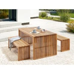 SULZANO - Tuintafel - Lichthout - Acaciahout 12 SULZANO - Tuintafel - Lichthout - Acaciahout -Meubelwinkel c29ac3eccaa74dea8ad9c7de4c3860a7