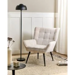 BELLINGMO - Fauteuil - Lichtbeige - Stof -Meubelwinkel c4cf6141608a45ca9a7caeacc652330f