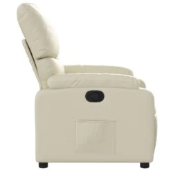 VidaXL - Fauteuil - Crème - Kunstleer 16 VidaXL - Fauteuil - Crème - Kunstleer -Meubelwinkel c5bc09ea82bc49e9a1e08755b22320cc
