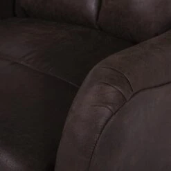 ROYSTON - TV-fauteuil - Bruin - Kunstleer -Meubelwinkel c7b136af8a4946f389d2d1f426982108