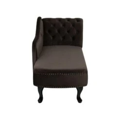 NIMES - Chaise Longue - Bruin - Rechterzijde - Fluweel 20 NIMES - Chaise Longue - Bruin - Rechterzijde - Fluweel -Meubelwinkel c8b0e87986d64373ab56e25438873ca3