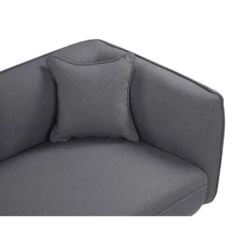 CHEVANNES - Chaise Longue - Donkergrijs - Bouclé 21 CHEVANNES - Chaise Longue - Donkergrijs - Bouclé -Meubelwinkel ca38546e06244e139b7ff212e2780373