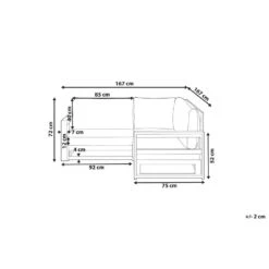 TIMOR II - Tuinhoekbank 2-zits - Lichthout - Gecertificeerd Acaciahout -Meubelwinkel cb4da694cf5d42fca72a3988ca9c858f