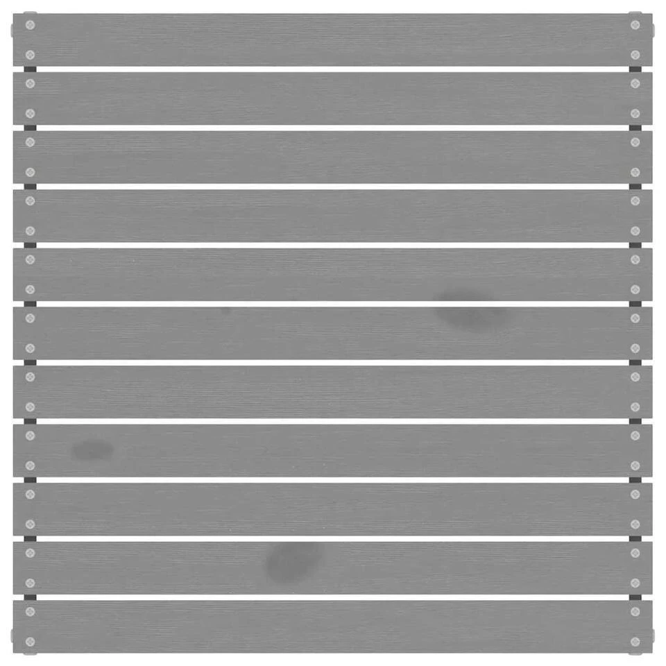 VidaXL - Loungeset - Grijs - Grenenhout - 3 Stuks - Met Kussens 10 VidaXL - Loungeset - Grijs - Grenenhout - 3 Stuks - Met Kussens - Afbeelding 8
