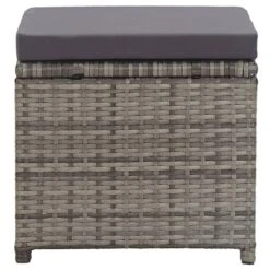 VidaXL Tuinkrukken 2 St Met Kussens Poly Rattan Antraciet -Meubelwinkel cc4b5da6cf4549239d2e732b75463b6c