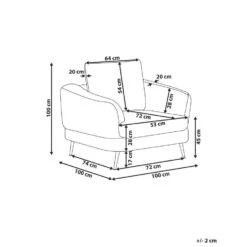 KJAER - Fauteuil - Donkerbruin - Chenille -Meubelwinkel cdbcfa6587324df2a0df7bffa47ce945