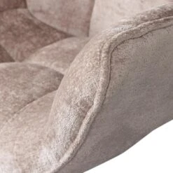 WOOOD Wibo Draaifauteuil - Chenille - Taupe - 94x71x83 -Meubelwinkel cf8c7942d8fb43f1931c63c5e9c92d49