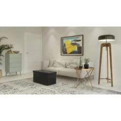 Zitpoef, Zitbank Met Opbergruimte, Opvouwbaar, Zwart -Meubelwinkel d00317640b104979a84b7497ec54352e