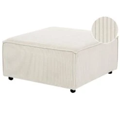 ARDAL - Ottomaan - Off-white - Corduroy -Meubelwinkel d112966008a64c129dbccf66f8d58875