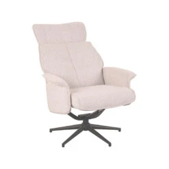 LABEL51 Fauteuil Verdal - Naturel - Boucle -Meubelwinkel d1472ce7a2244a81947621f1092e2566