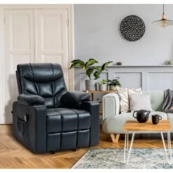 CLP Fauteuil Andover Zwart Frame - Kunstleer - Zwart 14 CLP Fauteuil Andover Zwart Frame - Kunstleer - Zwart -Meubelwinkel d51f49fd88924f45b5159c0546bcbd91