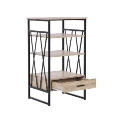 Beliani Boekenkast KEENE - Lichte Houtkleur Vezelplaat 9 Beliani Boekenkast KEENE - Lichte Houtkleur Vezelplaat -Meubelwinkel d7b3cecaa29647b1a7e99ded784bf973