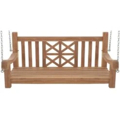 CLP Schommelbank Farm 120 Cm - Teak -Meubelwinkel dacca6f13bda43bf9d727827ec66874b