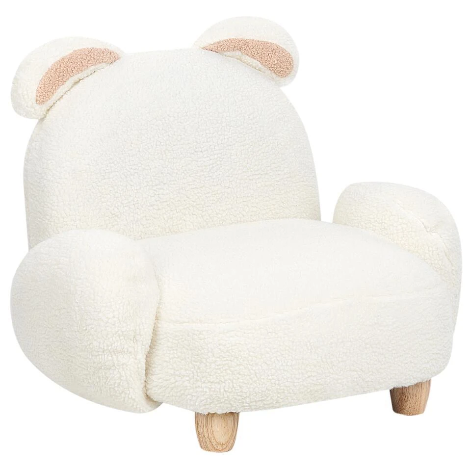 KANNA - Kinderstoel - Wit - Nepbont 8 KANNA - Kinderstoel - Wit - Nepbont - Afbeelding 6