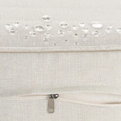 Tectake - Tuin-loungefauteuil Comosa, XXL-kussens, Bruin / Beige -Meubelwinkel df541fc38a454546a0557b5023970a4c