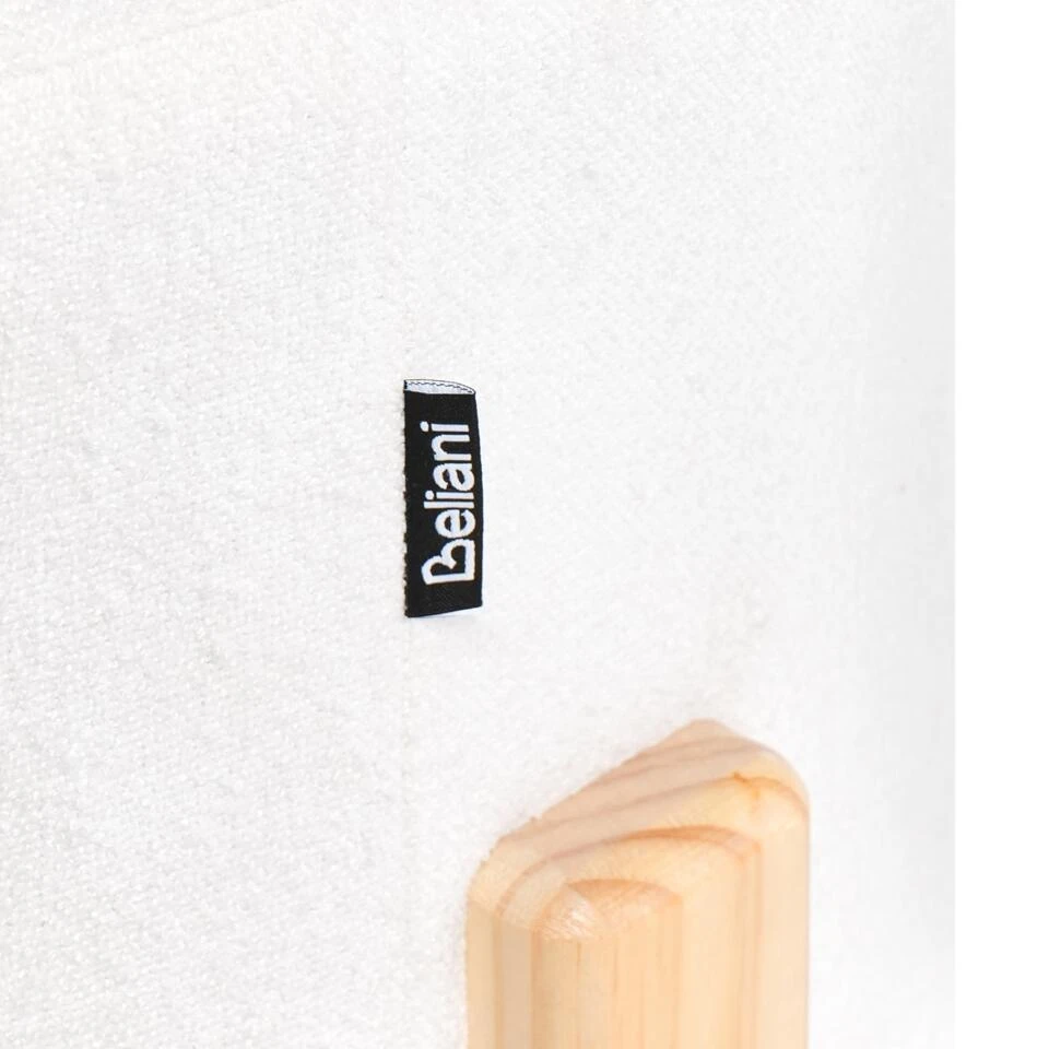 TERRY - Poef - Off-white - Chenille 9 TERRY - Poef - Off-white - Chenille - Afbeelding 7