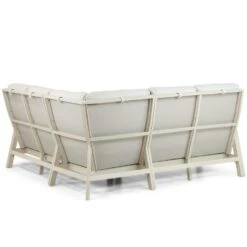 Hoek Loungeset 5 Personen Aluminium Taupe Lifestyle Garden Furniture Evora -Meubelwinkel e1208bb95c114678b5e49de09cec5665