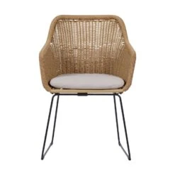 Lisomme Loki Rotan Tuinstoel Naturel - Met Zitkussen -Meubelwinkel e1b28758a1754618804c377c33e3078f