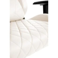 CLP Bureaustoel Keren Zwart Frame - Echt Leer - Wit -Meubelwinkel e30f1fa429fc424787145722bbc26c47