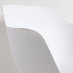 Nolon Nout-Puk Bureaustoel Wit - Met Armleuning - Zwart Onderstel -Meubelwinkel e698edd34f8242b7abec7068c172580b